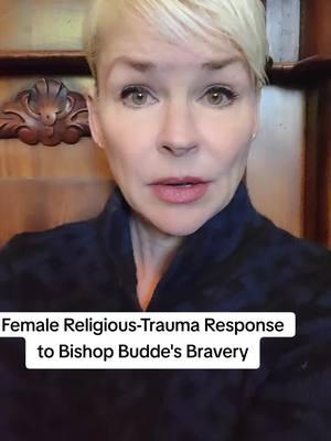 BISHOP BUDDE and her message would have been entirely dismissed in my Christian/Adventist upbringing because she was violating the only two things females were valued for - (a) silence & obedience; and (b) making an effort to be attractive and pleasing. #bishopbudde #christianvalues #exadventist #exseventhdayadventist #exsda #seventhdayadventist #adventist #seventhdayadventistchurch #sdachurch #adventista #adventistchurch #exchristian #exreligious #exfundamentalist #exfundie #exvangelical #exevangelical #religioustrauma 