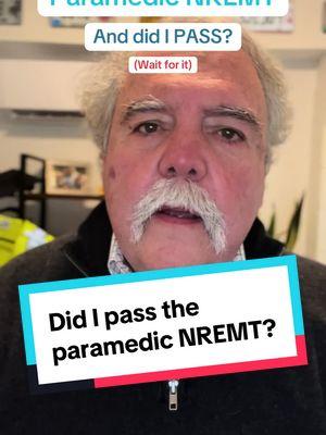 I just took the paramedic National Registry exam. How did it go? Here are my initial thoughts about the new clinical judgment scenarios and the time it took me to finish the exam. Oh and did I pass? #ems #paramedic #NREMT #paramedicsoftiktok #paramedicstudent #nremtexam #nremtprep #paramedics #emslife #emstok 