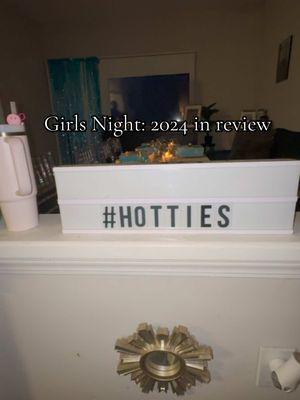 A time was had! Wish I had more content😭 #girlsnight #2024inreview #girlsnightin #girlsnightinspo #goodieboxes 