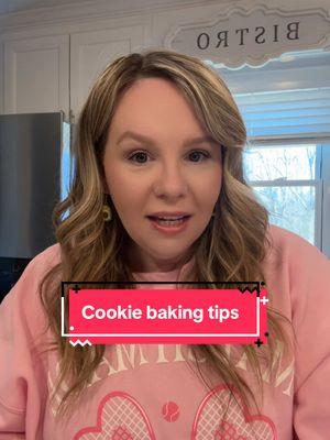 #creatorsearchinsights simple baking tips so you can make bakery style cookies at home 🍪💕 #cookiesandcups #cookies #crumbltiktok #Recipe #baking #bakingtips 