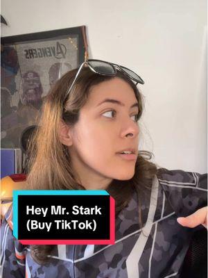 Replying to @༺📻☠🎙𝓐𝓵𝓪𝓼𝓽𝓸𝓻🎙☠📻༻ Peter would annoy him into buying it #heymrstark #peterparker #tonystark #spiderman #irondad #ironman #endgame #marveltok #tiktok #fyp #tiktokban 