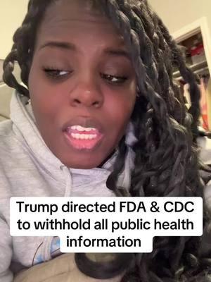 What does it all mean?  #fy #trump #fda #cdc #publichealth 