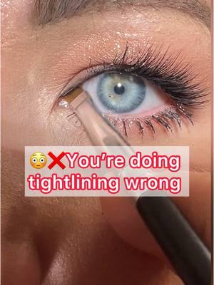 Tightlining is an important makeup step that does great impact on your eyes, THE RIGHT BRUSH AND PRODUCT IS VERY IMPORTANT TOO,      ✅ I use angled eyeliner by www.happyeyelids.com and black eyeshadow base #tightlining #tightliningeyeliner #tightliningtutorial #tightliningtips #eyemakeup #eyemakeuptips #eyemakeuphacks #hoodedeyes #hoodedeyeliner #hoodedeyesmakeuptips 