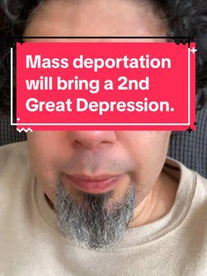 Mass deportation will create runaway inflation. You are hurting yourself if you support these raids.  #ice #lamigra #raid #raids #maga #trump #republican #america #immigrants #workers #undocumented #illegals #mexico