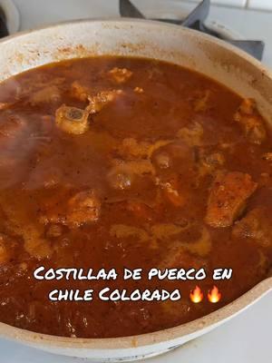 Costillas de Puerco en chile colorado 🔥🔥🔥 #MexicanRecipes #ChileColorado #CostillasDePuerco #MamaGsRecipes #Viral #CookingWithMamaG #Fyp #Paratiiiii #RecetasMexicanas #CocinandoConMamaG 🙌🏻☺️