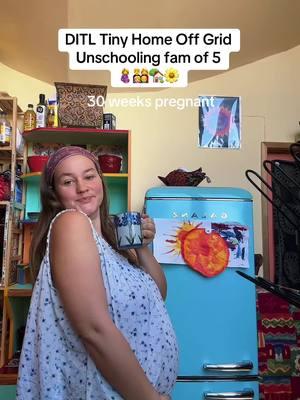 Just regulating my nervous system once again after bus life #rewilding #thirdtrimester #pregnancy #wildmothering #offgrid #tinyhome #community #unschooling #healing 