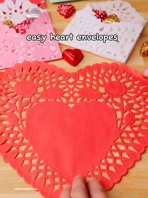 We’ve been making these doily paper hearts for years! All you need are heart doilies, stickers and treats for a cute Valentine favor 💕❤️  As always you can also find the DIY on my site hellowonderful.co #hellowonderfuldiy #valentinecrafts #valentinediy #kidscrafts