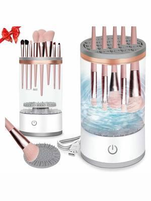 #electricmakeupbrushcleaner #brushcleaning #makeuphacks #TikTokShopLastChance #tiktokshopnewyearnewaura #spotlightfinds #tiktokshopcreatorpicks 