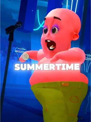 bikini bottom sadness #animation #funnyvideos #spongebob #spongebobmeme #patrickstar #summertimesadness #lanadelrey 