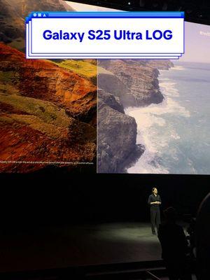 Can already hear the Apple fans saying iPhone has had this year for years 😅 the Samsung Galaxy S25 Ultra can shoot in LOG for a more professional video capture and edit experience #galaxys25ultra #s25ultra #samsungcamera #cameraphone #mobilevideography #phonevideography #galaxys25 #galaxyunpacked #techtok #technews #tomsguide 