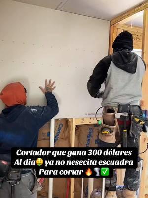 Cortador que gana 300 dolares al día 🤑🤑🔥🌪️✅#tornadosdrywall #nasvhille #drywallfinisher #drywaller #drywaller #drywalllife 