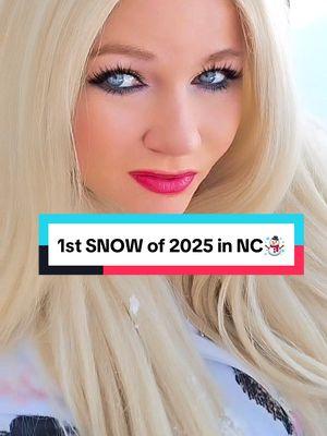 My Daddy LOVED Snowmen and he LOVED when it would SNOW ❄️ so I know this Snow Storm is from him in Heaven. When I opened the door this morning I was mesmerized by all the beautiful snow we got.  I made my first video of the SNOW and there was a Butterfly🦋 that flew by.  I know that was my Mama stopping by to say hey to me. That video means the world to me.🦋  I know Mama and Daddy are both smiling down from Heaven. These are all God's Blessings.🙏 All I wanted was a little bit of SNOW to Build a Snowman because he loves Snowman and would you look at this! ☃️❄️ I got more than I asked for..It's so Beautiful. ❄️☃️ Thank You God🙏☃️❤️🦋 Let it SNOWWWWWW❄️⛄️🌨 #snowday #blingqueen81 #honkytonkbarbie🎀 #countrybarbie🎀  #hotchocolate #ifeellikeakidagain #snowbunny #snow2025❄️⛄️❄️ #snow2025❄️⛄️❄️ #snowday #snowedin #nc #nccheckin #signfromheaven  #beautiful #beautifulsnow #lookatgod #winter #viralvideo #trending #snowangel #teamtonyacountrystrong💪 #tiktokfamily4eva #doyouwannabuildasnowman #snowwoman #snowangels 
