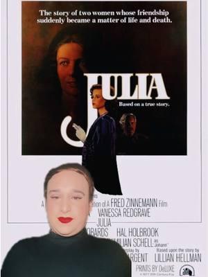 My review of Julia (1977) 🎞️💋  #janefonda #vanessaredgrave #1970s #cinephile #movies #vintage #movie #oldmovie #oldmovies #cinephiles #cinephilecommunity #moviereview #moviereviews #greenscreen 