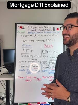 Think you know your DTI? 🤔 Many clients share their debt-to-income ratio (DTI) thinking they’re set to qualify, but there’s more to the story! 📊 In this video, I’ll break down how DTI is calculated and what it means for FHA and conventional loans. 🏡 Don’t miss these key tips that could make or break your approval! 💡 #mortgagetips #fhaloans #conventionalloans #mortgage101 #HomeBuyingJourney #RealEstateTips #FinanceMadeSimple #firsttimehomebuyer #realestatetips #realestate 