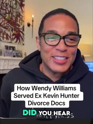 How Wendy Williams got her ex Kevin Hunter to be served with divorce docs 🤣 #wendywilliams #wendy #freewendy #wendywilliamsshow #kevinhunter #hollywoodraw #podcast @Don Lemon @Dax Holt @Adam Glyn 