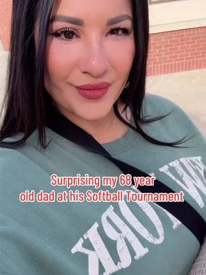 He thought I was working 😩 #softball#dadsoftiktok#grandpasoftiktok#showingupmatters#familytime 