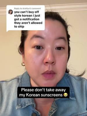 Replying to @Ariellyn what am I going to do without my Korean sunscreen?? 😩 they’re the only ones that don’t burn my eyes!  Discount code JPJPLEEEE5 at @OLIVE YOUNG Global and @YesStyle #koreansunscreen #roundlabsunscreen #beautyofjoseonsunscreen #skin1004 #skin1004sunserum #oliveyoung #oliveyoungaffiliate #yesstyle #yesstyleinfluencers #koreanskincare #greenscreen 