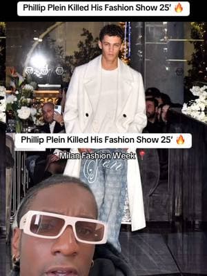 Yoo Phillip Plein might have had the best show at Milan Fashion Week 🔥🔥 This collection on the Men’s & Women’s side both hit! Gave a blend of streetwear & high fashion. I think @PHILIPP PLEIN Official was a 10/10 what do you think? 🤔 💭 #fashionweek #Runway #milan #milanfashionweek #phillipplein #models #greenscreenvideo #review #fashion 