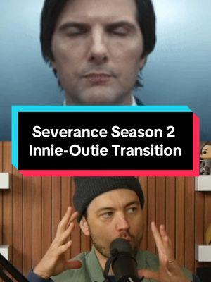 It seems the innie-outie transition effects received an upgrade for Severance season 2. #severance #severanceseason2 #appletvplus #lumon #lumonindustries 