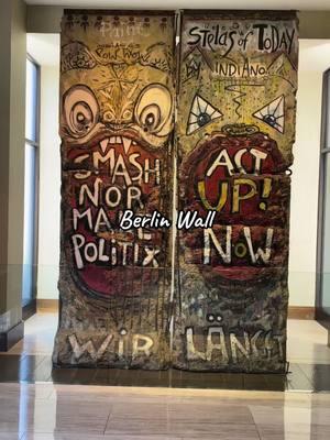 Berlin Wall remnant #berlinwall #art #sculpture #artifact 