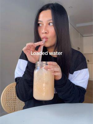 I’ve been obsessed with @Lauren Hoffman’s loaded water videos 😭😭😭 #loadedwater 