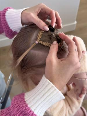 Somebody here on TikTok shared this hairstyle with me and I HAD TO TRY my own version!!! 💗 #toddlerhair #easytoddlerhair #toddlerhairstyles #toddlerhairideas  #hearthairstyle #valentineshairstyle  #classygirlshairstyle #hairstylesforshorthair #toddlerbraids #bowhairstyle #hearthair #heartbraid #hairideas #hairstyle #hairinspo #hair #viralhair #hairtutorial #toddlerhairtutorial #shorthairideas #kidshairstyles #kidshair #girlshairstyle #girlmom #toddler #3dhearthair @Salee Hair @T is for Tame @Fairy Tales Hair Care @Play-Doh 