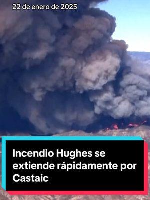 Bomberos del condado de Los Ángeles combaten un incendio en el área de Lake Hughes Road, cerca de la autopista 5 en Castaic.⁠ ⁠ De acuerdo con información del lugar, el incendio se ha extendido a más de 50 acres pero no se han reportado estructuras afectadas.⁠ ⁠ #Telemundo52 #incendio #Castaic