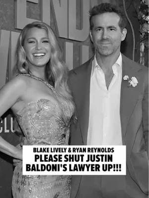 #BlakeLively and #RyanReynolds want a judge to gag #JustinBaldoni's lawyer ... claiming he's making false statements about the case. READ THE FULL #EXCLUSIVE AT THE LINK IN BIO.