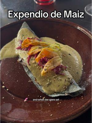 Expendio de Maiz is the best restaurant I’ve been to in Mexico City. Go early to put your name on the list and bring lots of pesos (they’re cash only). #vegan #vegantravel #expendiodemaiz #mexicocityrestaurants 