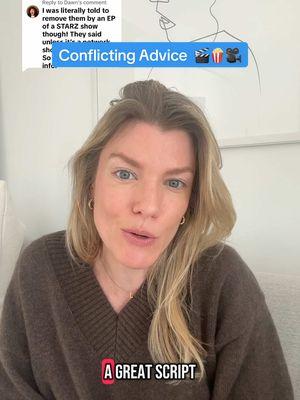 Replying to @Dawn there’s so much conflicting advice bc there’s no one way to do things in screenwriting! #hollywood #screenwriter #writingadvice #filmtok #juliayorks #screenwritingtiktok #writingtips #entertainmentindustry #tvpilot #tv 