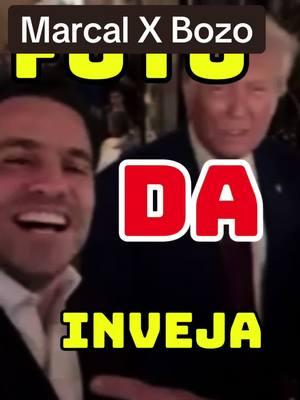 Uma foto que invejou muita gente e criou mais polêmica . ##noticias##pablomarçal##donaldtrump##bolsonaro