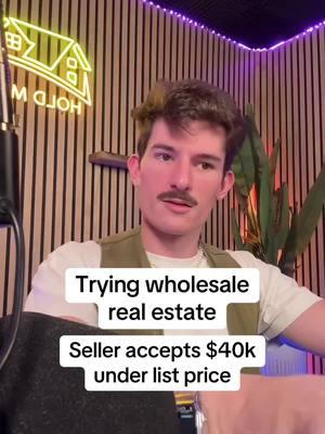 I got a home under contract $40k below asking price, and I’m giving 60% of the profit to the student who brought me the deal! - - - - - - - - - - - #realestate #wholesalerealestate #housingmarket #firsttimehomebuyer #sales #buyhomes #creativefinance #goals #2025 #wealth #howtomakemoneyonline #wholesaling #sidehustle #money #housingcrisis #financialfreedom #realtor #rentalproperty