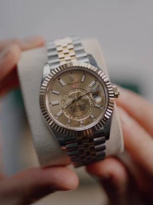 Unboxing a Rolex Sky Dweller GMT Oyster Perpetual Chronometer Watch #rolex #rolexskydweller #rolexoyster #oysterperpetual #rolexwatch #luxurywatches #luxury #watchtok #watchesoftiktok 