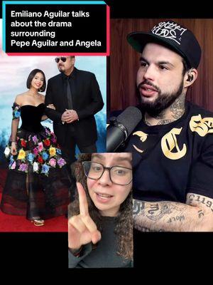 Emiliano Aguilar talks about the drama surrounding  Pepe Aguilar and Angela #emilianoaguilar #pepeaguilar  #nodal #christiannodal #nodalfans #christiannodalyangelaaguilar #angelaaguilar #angelaaguilar_#wedding #drama 