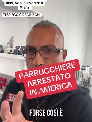 Vuoi lavorare come parrucchiere o barbiere in America? Stai rischiando GROSSO! Ti spiego perché. Salva questo video e fallo vedere a chi ti dice che è “tutto facile” #parrucchieri #parrucchiere #parrucchieritiktok #parrucchieriitaliani 