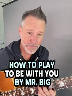 🎸 How To Play: “To Be With You” by Mr. Big 🎶 Learn this classic sing-along tune in no time! Here’s how: 🎤 Chords: C - F - G - C (simple and beginner-friendly!) 🎸 Strumming Pattern: Count it like this: 1+2+3+4+ 	•	Strum down on every beat (1, 2, 3, 4). 	•	Add light upstrokes on the “+” counts for a smooth rhythm. 🎼 Capo: Place your capo on the 4th fret to match the original key.  This song is perfect for practicing chord changes and building strumming consistency. Sing along as you play to capture the song’s heartfelt feel. Want to master it? Watch the video, grab your guitar, and play along! 🎤 #GuitarTutorial #ToBeWithYou #MrBig #EasyGuitarSongs #LearnGuitar #AcousticGuitar #MusicForEveryone