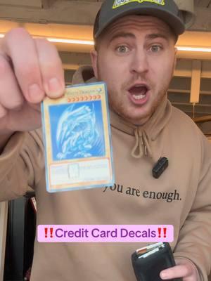 Idc if I’m a nerd these are awesome 🔥 #yugioh #yugiohtiktok #creditcarddecal #trending #cards #yugi #fyp 