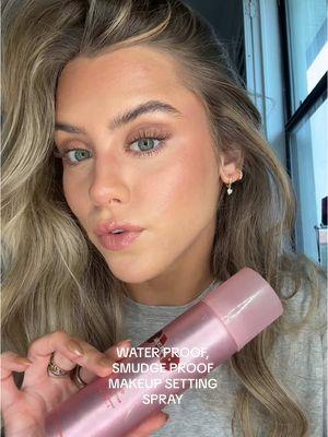 Replying to @Leigha I guarantee your makeup will not move an inch if you use this setting spray it is incredible if you want waterproof, transfer proof, non-sticky, everything proof makeup. 😉 @@ONE SIZE BEAUTY ##settingspray##onesizebeauty##onesizesettingspray##settingspraytest##waterproofmakeup##waterproofsettingspray##makeup##beauty##tiktokshopjumpstartsale##longlastingmakeup##smudgeproofmakeup##tiktokshopmakeup