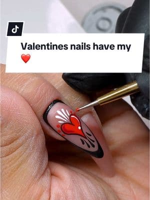 Full video on my YouTube channel  Using @ORIGÉN Nail Art for nails art Use my code 'GHN10' for 10% off!! #fyp #valentinesnails #nailsnailsnails #nailartlover #nailsdesign #mattenails #popartnails #comicnails #kansascitynailtech #rednails #videotutorial #heartnails 