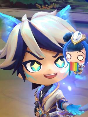 Who’s got the coolest cat ears in the Convergence? This guy! Chibi Prestige Porcelain Ezreal is now styling on opponents in TFT. 😸💫 #tft #teamfighttactics #ezreal