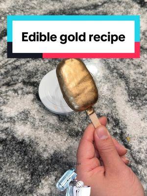 Here is how I make my edible gold paint. In my storefront link, I have three goals. One is a true jewelry colored gold, one is a bronze looking gold, and the other one is a gold that is non-edible and is used solely for painting, things or pieces like decor that will not be eaten. The one I am using is the edible true gold color. Yes, it will stay in your mouth, your teeth, your hands and whatever it gets on temporarily. Just let your clients know that for the most part is for visual effect, and design.  ##buttercream##cakebox##SmallBusiness##cakedecorator##cakedecor##cakedecorating##cakeart##cakesesson ##cakevideo##caketok##kylieraeallen##cakegate2023##cakegate##hack##LifeHack##bakingbusiness##bakery##viral##trending##caketutorial##frostingrecipe##buttercreamrecipe##buttercream##cupcake##baking##bake##baker##bakersoftiktok##BakeWithMe##baketok##bakeoff##bakerrock##buttercreamfrosting##whippedcreamfrosting##cakepops##cakepop##cakepopdough##cakepoptutorial##simplesyrup##octopuscake##octopus##Undertheseacakesmash##Undertheseacake##smashcake##watercake##bluecake##purpleocean