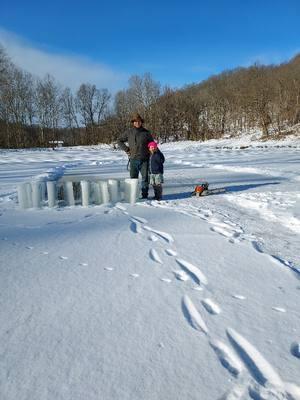 we are at it. more videos coming #icehouse #ice #icestorage #selfsufficient #offgrid 