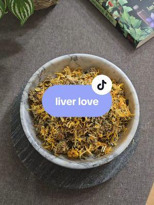 As someone who has hormone imbalance and non alcoholic fatty liver, this one was made with love ❤️  #liverlove #liverhea #livertea #herbalism #hormonebalance #cleansingtea #teablend #rootedessentialsohio #toxfreeliving #nontoxicliving 