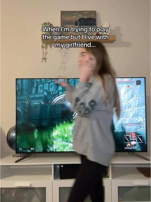 Girlfriends are the hardest boss… #couples #couplesvideos #videogames #eldenring #couplescomedy 