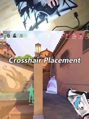 Crosshair placement #Valorant #aim #glass #mousepad #crosshairplacement #mouse #valorantclips 