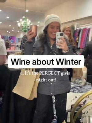 Wine about Winter in Downtown Salisbury is one of my favorite loval events! #supportlocal #locallove #momsnightout #girlsnightout 