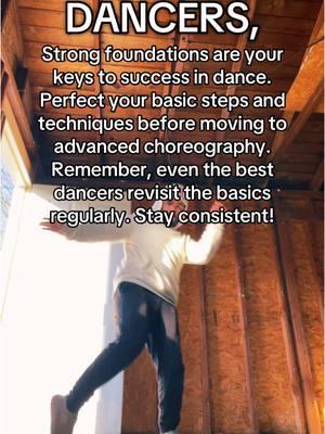 If you feel like something is missing in your dancing, I’ve felt that way too… once I got back to the basics… everything started clicking again. Master your basics! #howtodance #dancebasics #dance101 #dancetips #dancecoach