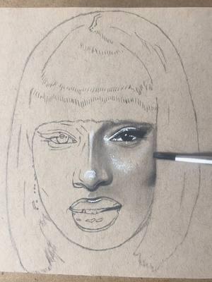 Thee Stallion in progress… 🐎❤️‍🔥 • Follow for more content like this! #megantheestallion #wip #realism #megan #thee #stallion #biggerintexas #drawing #fyp #inprogress @Megan Thee Stallion 