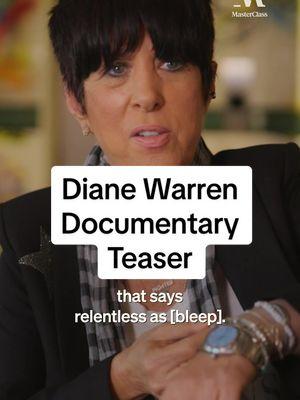 #Suspect has a documentary that’s coming out tomorrow! #DianeWarren: Relentless 🎥 on #MasterClass