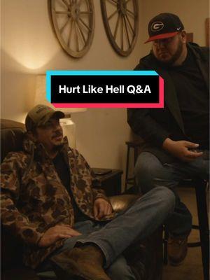 In honor of our song "Hurt Like Hell" we're answerin all your tough questions about heart ache 💔 What do y'all think hurts like hell? #HurtLikeHell #newmusic #interview 